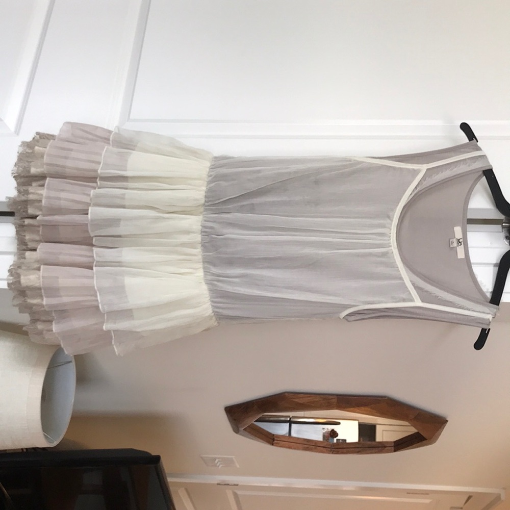 Cute layered + ruffled dress